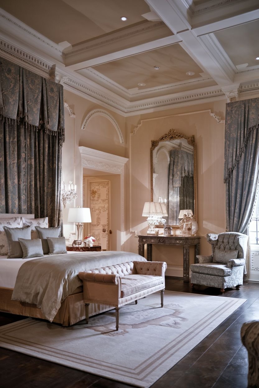 30 Comfortable Royal Bedroom Decor Ideas to Adorn Your Home