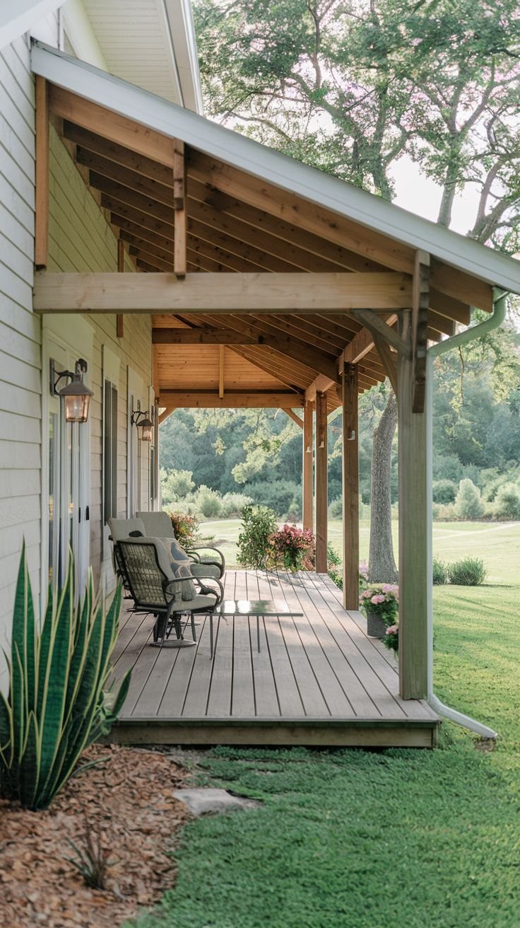 34 Covered Patios Ideas Attached to House