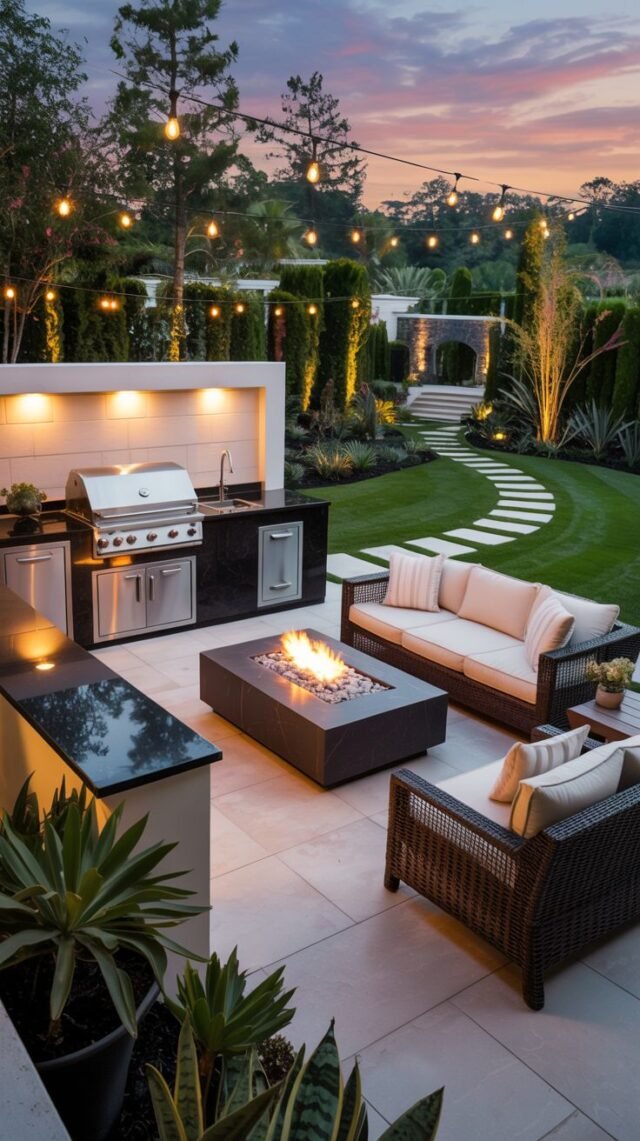 26 Cozy Luxury Backyard Patio Designs for Stylish Outdoor Living