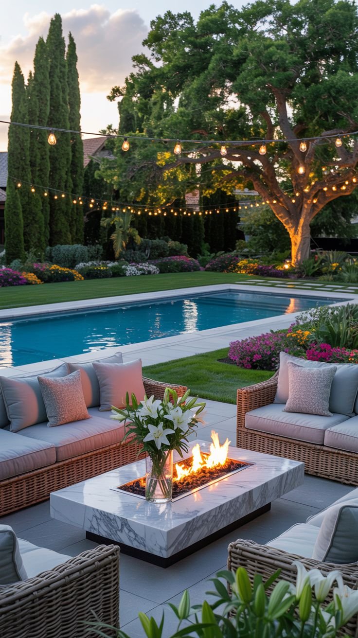 26 Cozy Luxury Backyard Patio Designs for Stylish Outdoor Living