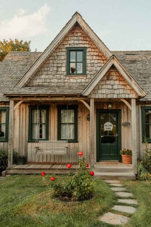 29 Cozy Rustic House Exterior Designs