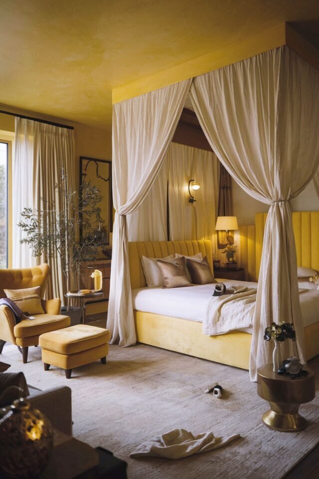 Color Cozzy Yellow 28 Cozy Yellow Bedroom Decor Ideas to Brighten Your Space