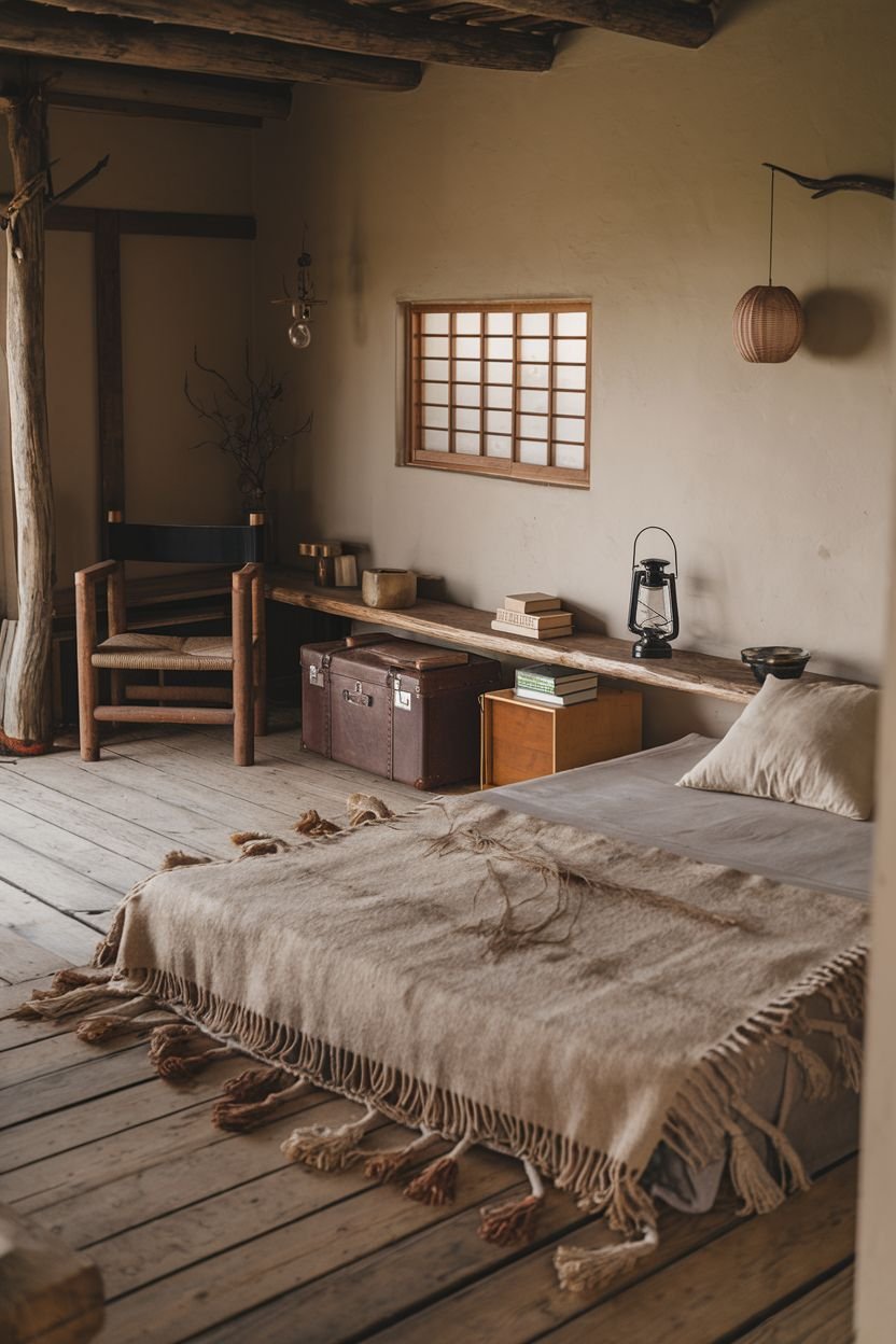 30 Elegant Wabi Sabi Bedroom Ideas for a Charming Retreat