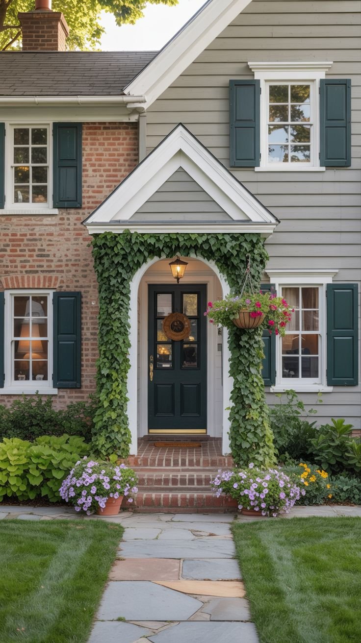 26 Stunning Exterior House Colors That Pair with Brick