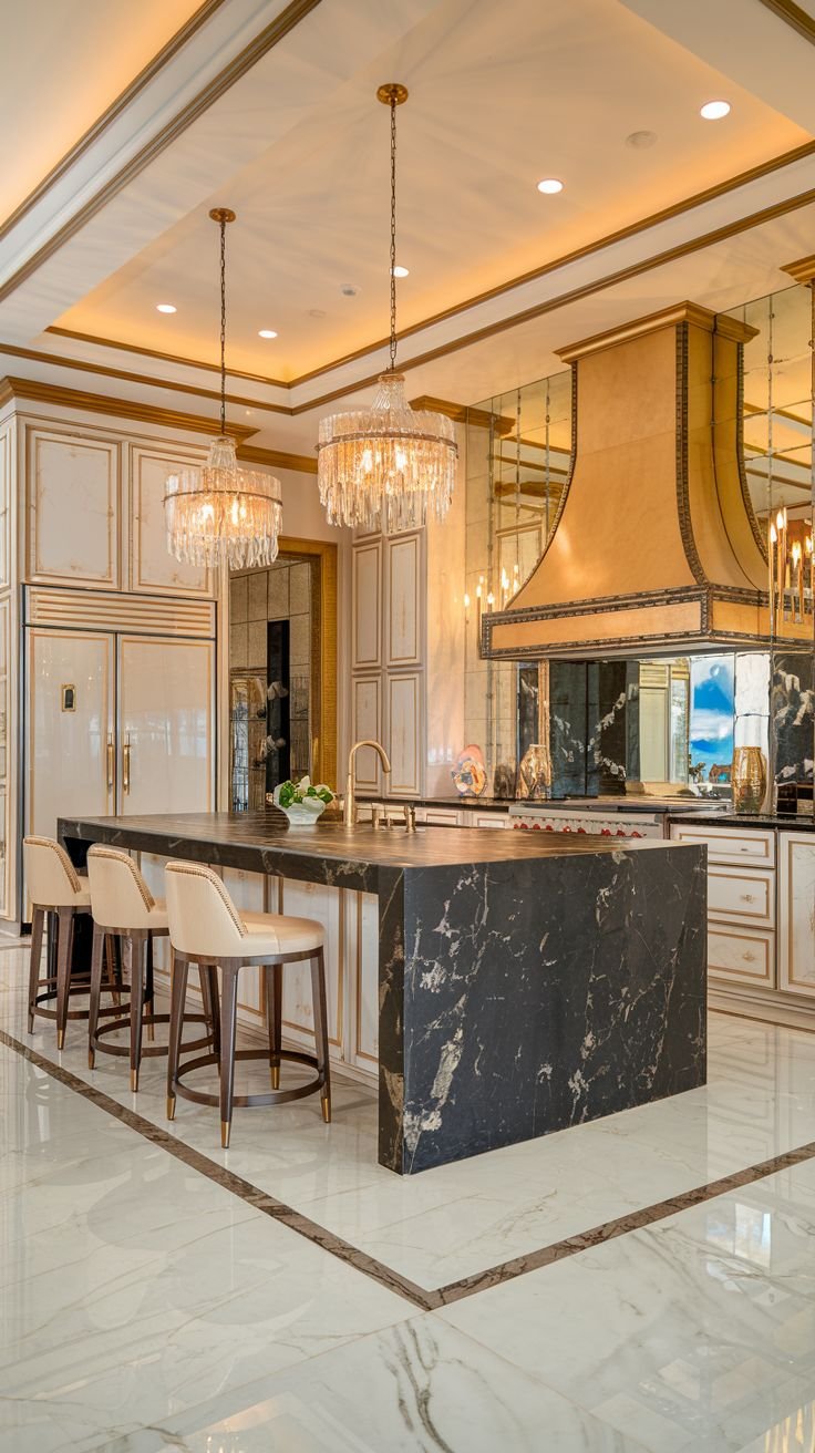 28 Majestic Mansion Kitchen Ideas to Bring Elegance to Life