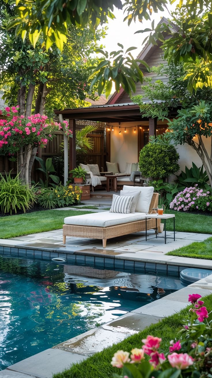 28 Modern Backyard Pool Landscaping Ideas for a Stylish Outdoor Sanctuary