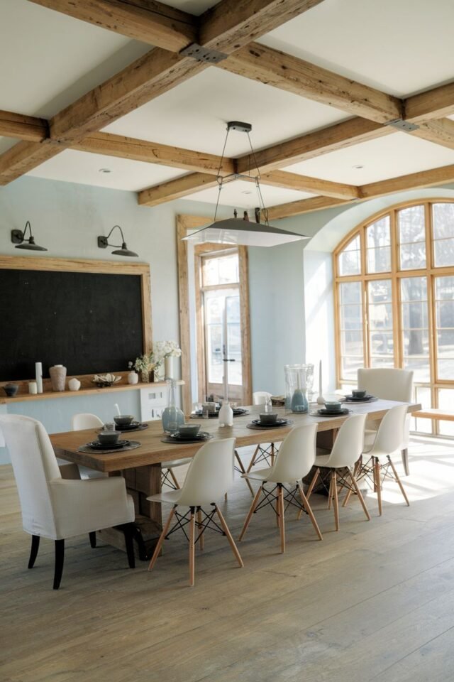 26 Modern Farmhouse Dining Room Ideas That Feel Warm and Inviting