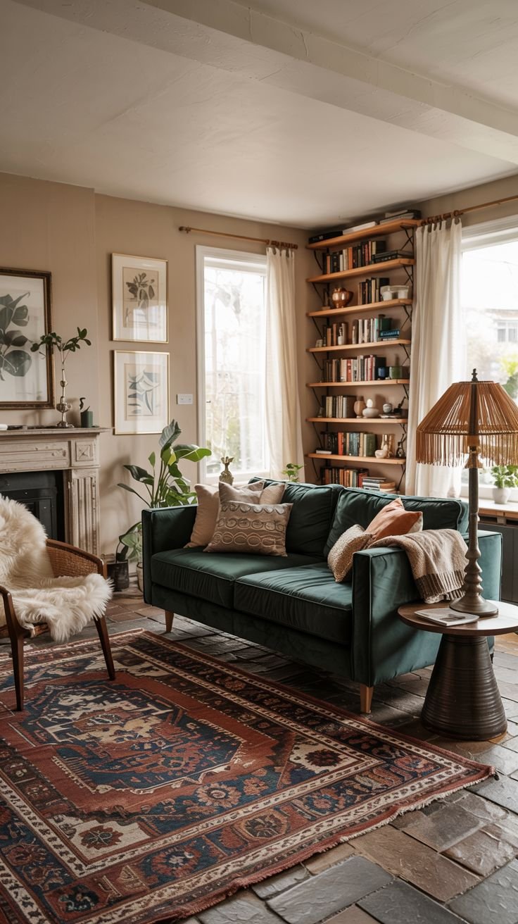 24 Modern Vintage Living Room Ideas for Your Home