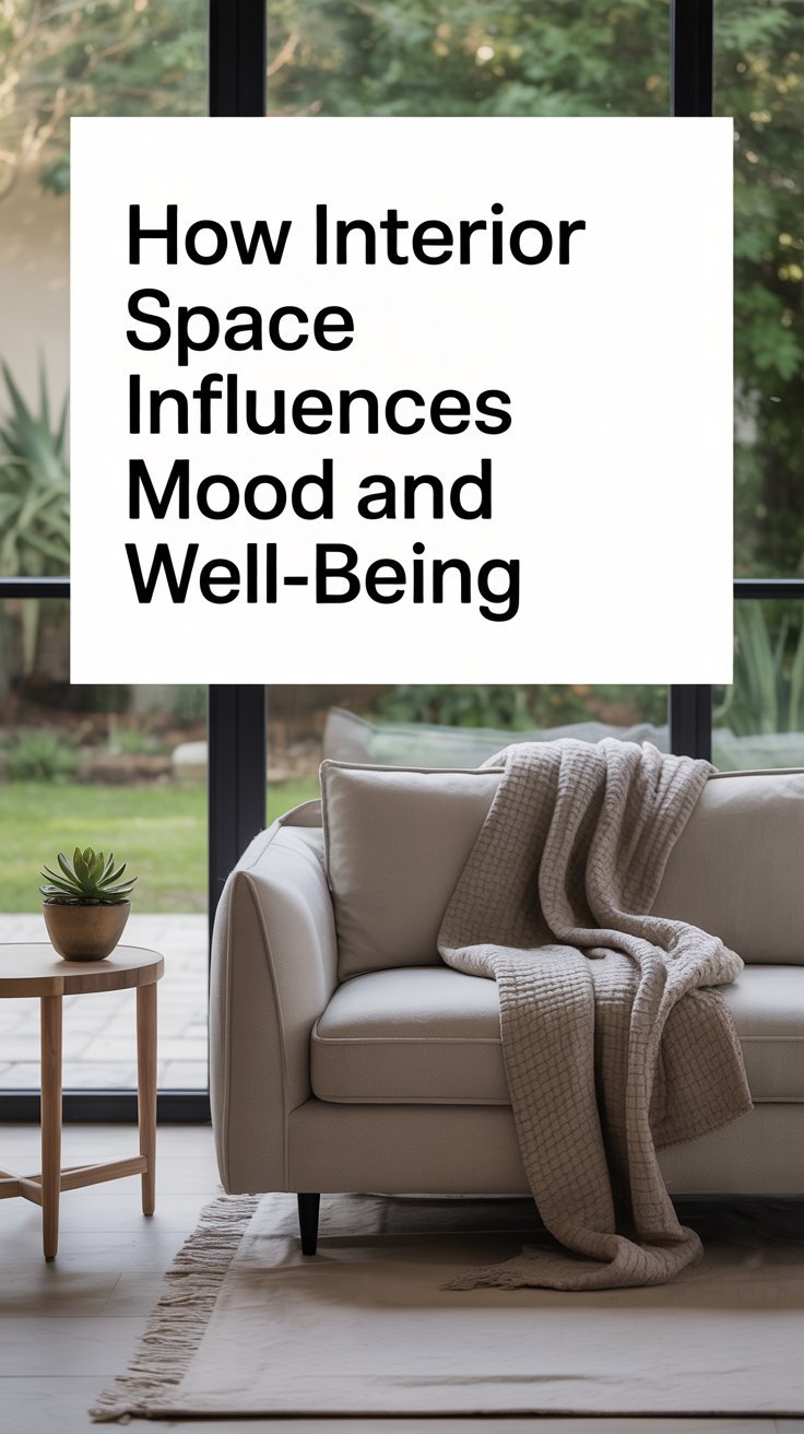 How Interior Space Influences Mood and Mental Well-Being.