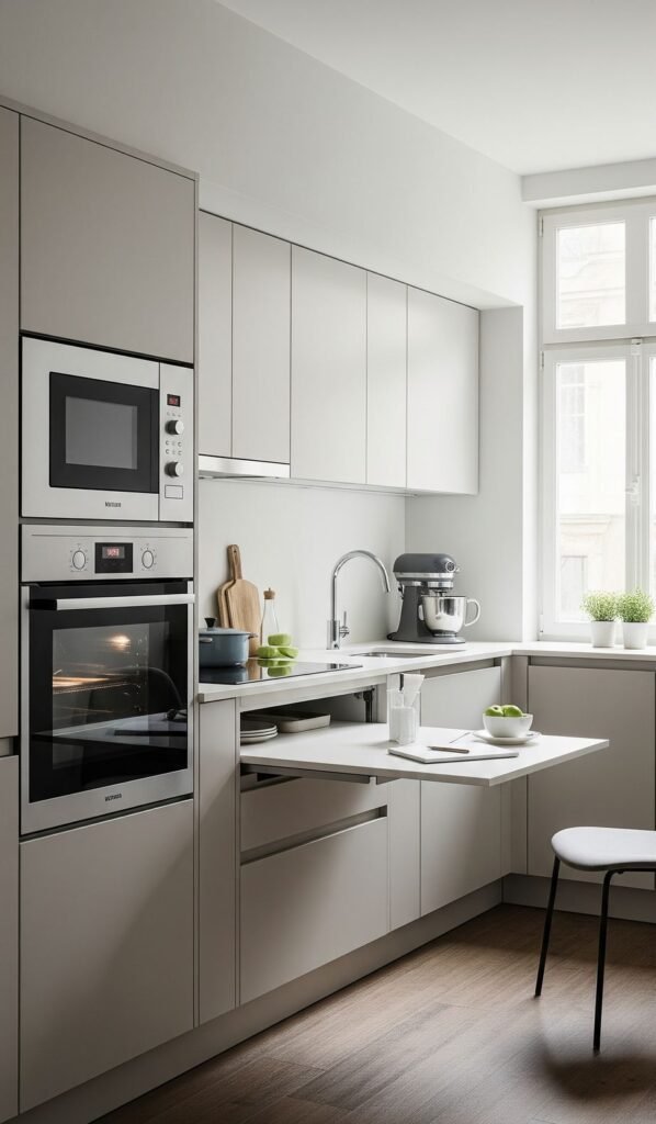 Choose Space-Saving Appliances and Fixtures