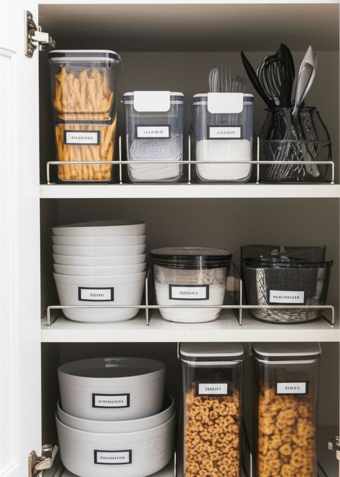 How to Organize Kitchen Cabinets