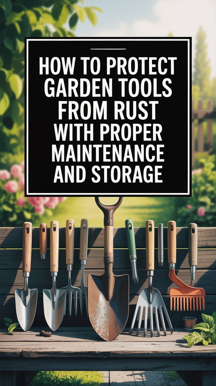 How to Protect Garden Tools from Rust with Proper Maintenance and Storage