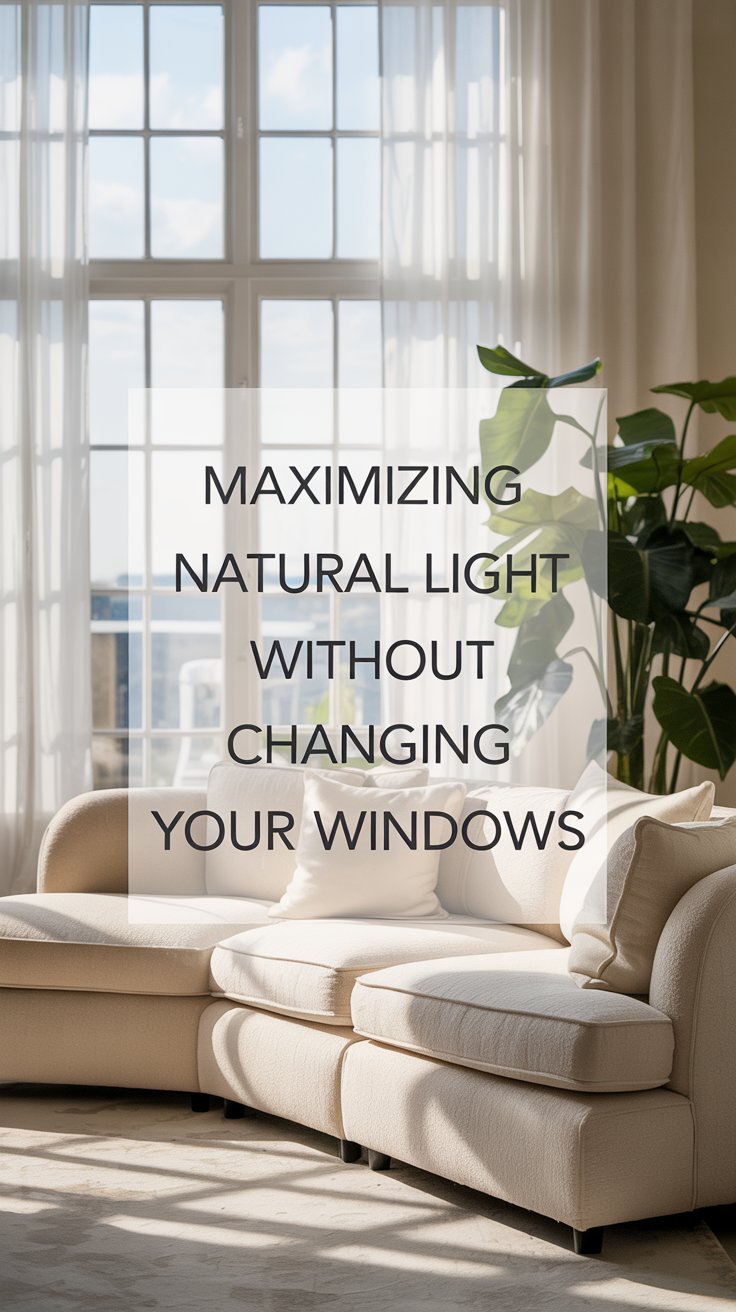 Maximizing Natural Light Without Changing Your Windows