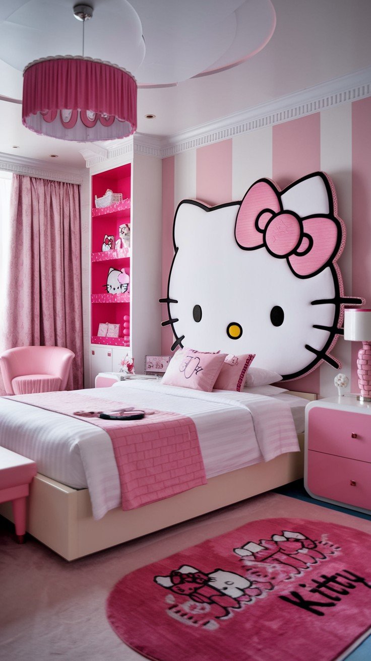 28 Adorable Hello Kitty Bedroom Ideas for a Dreamy Space