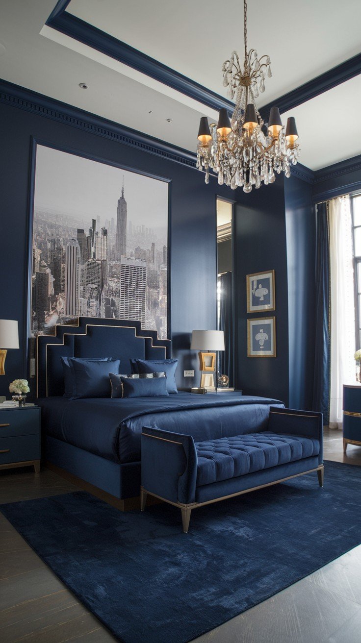 29 Beautiful Navy Bedroom Ideas for Stunning Interiors