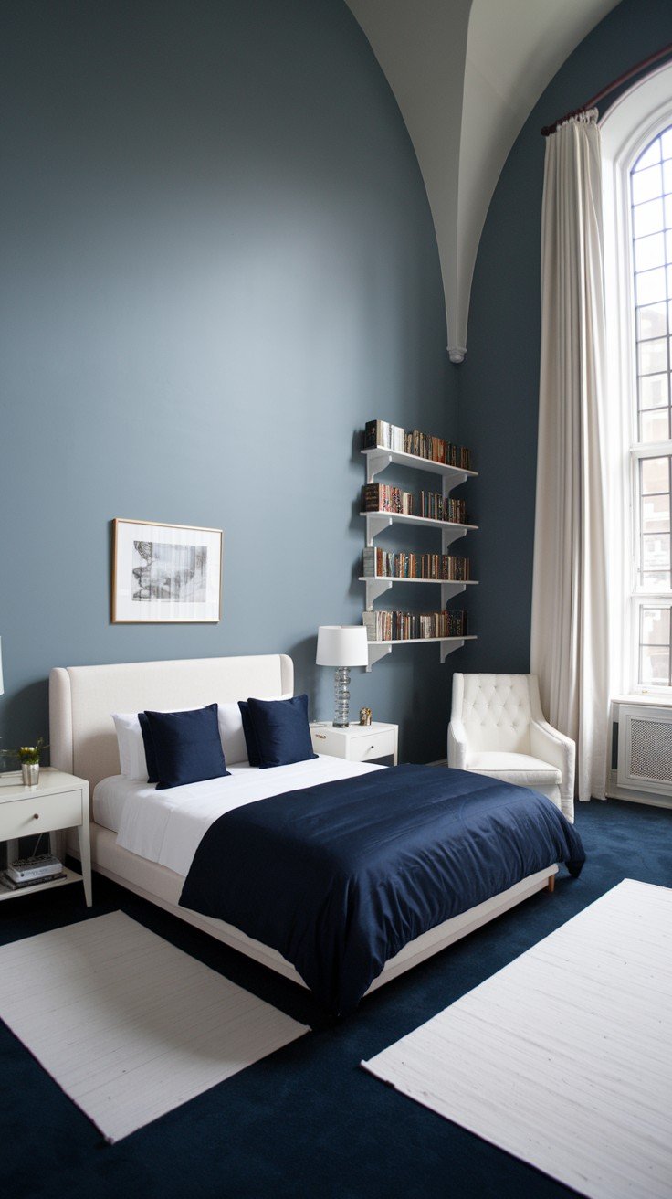 29 Beautiful Navy Bedroom Ideas for Stunning Interiors