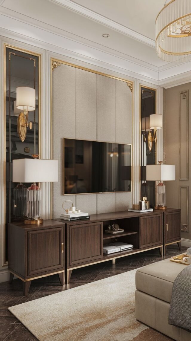 31 Luxury Bedroom TV Unit Ideas for a Regal Retreat