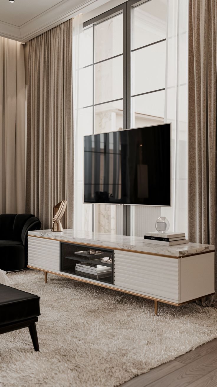 31 Luxury Bedroom TV Unit Ideas for a Regal Retreat