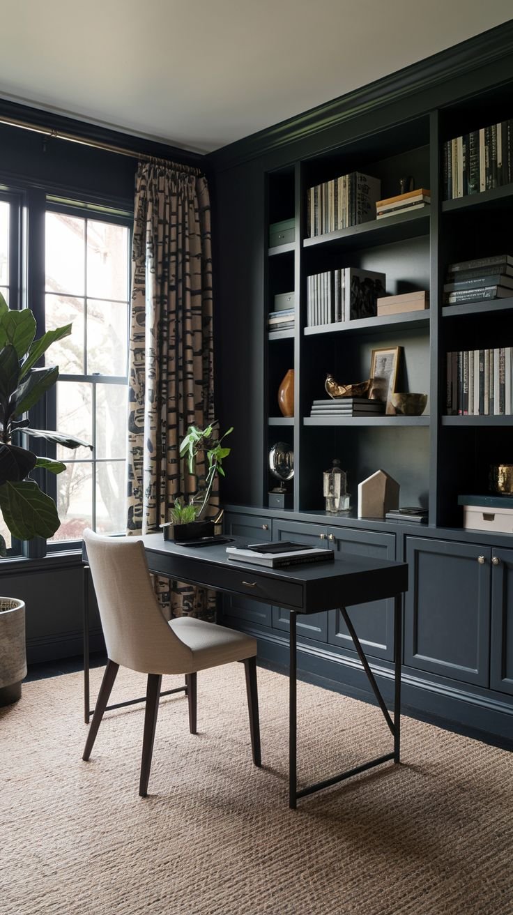 24 Chic Moody Home Decor Ideas for an Elegant Dark Interior