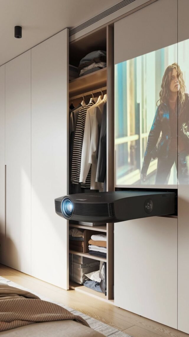 22 Unique Bedroom Projector Mounting Ideas