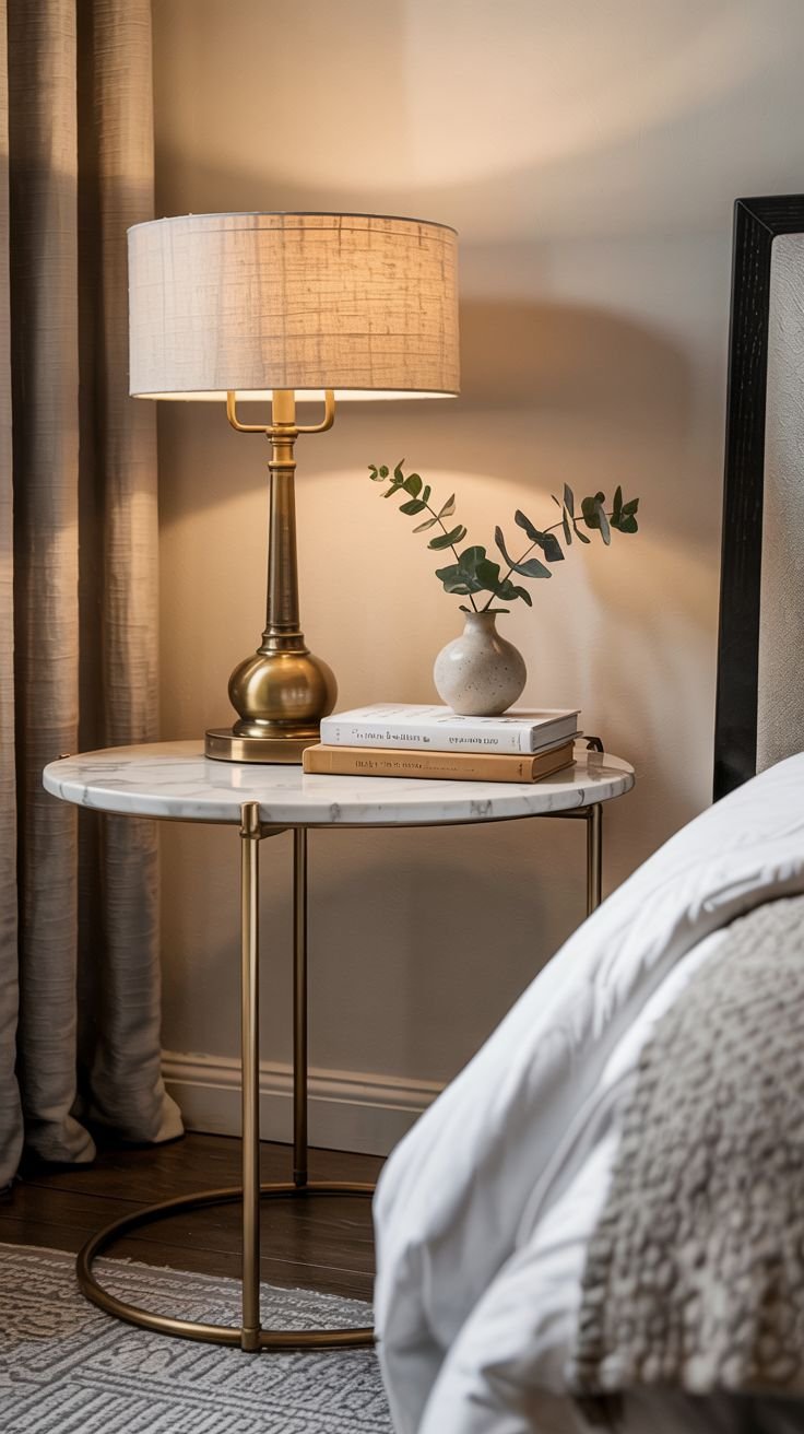 31 Cozy Bedroom Side Table Styles to Warm Your Space