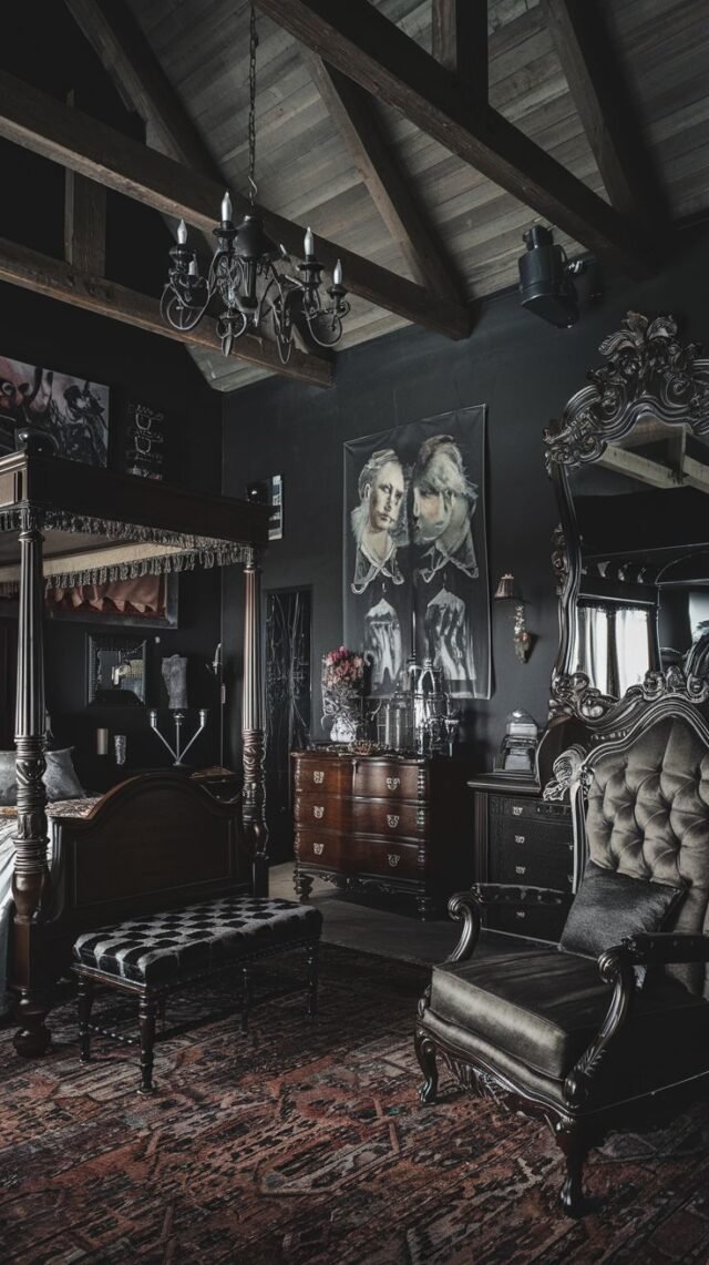 29 Dramatic Gothic Home Decor Ideas for a Bold Interior