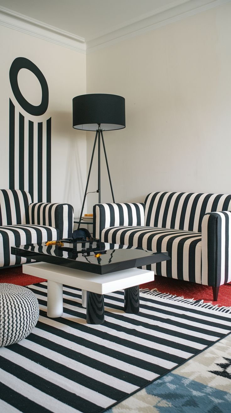 24 Dynamic Black and White Home Decor Ideas for a Vibrant Interior