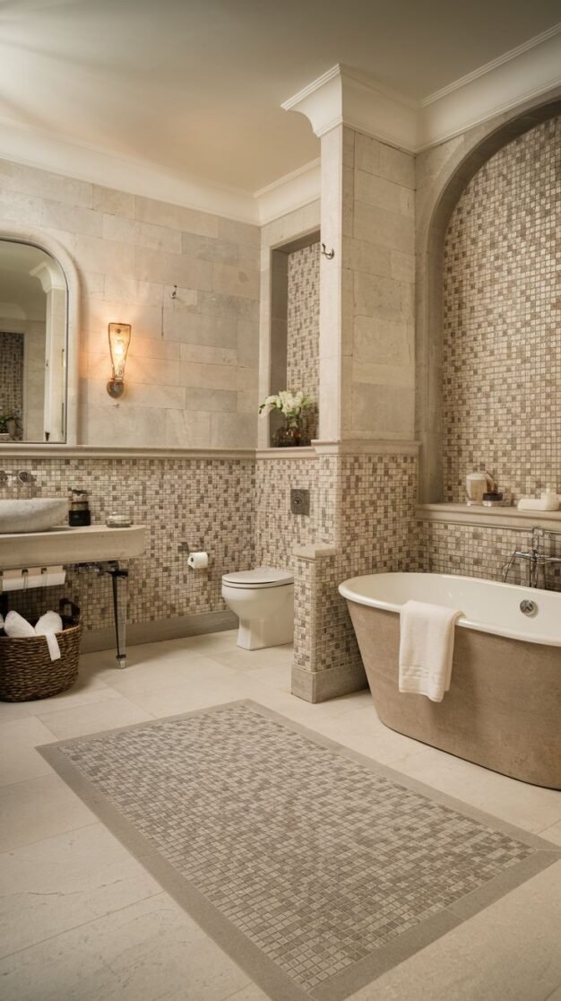 37 Elegant Bathroom Tile Ideas for Timeless Appeal