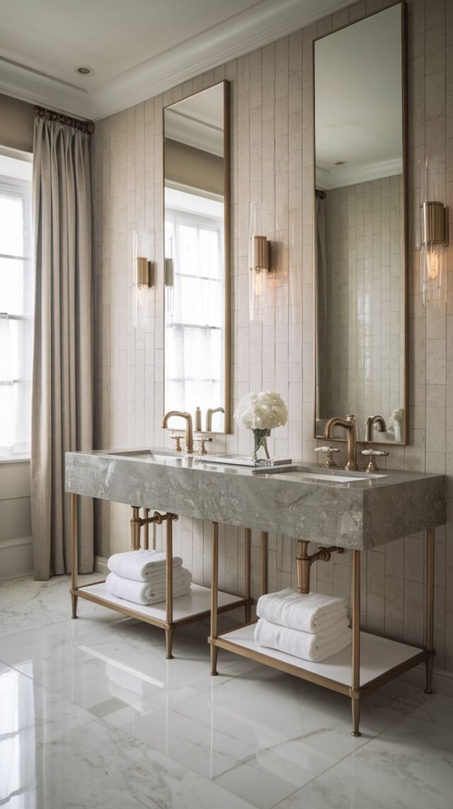 29 Glam Guest Bathroom Ideas That Feel Lavish