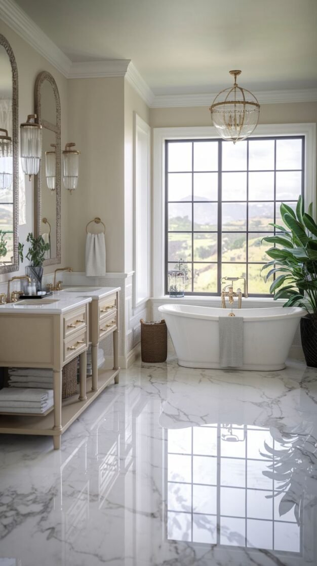 29 Glam Guest Bathroom Ideas That Feel Lavish