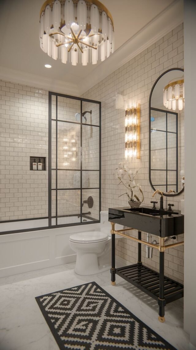 29 Glam Guest Bathroom Ideas That Feel Lavish