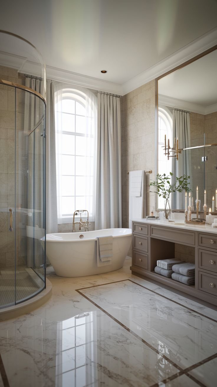 29 Glam Guest Bathroom Ideas That Feel Lavish