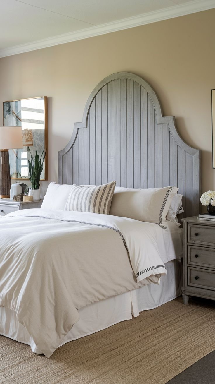 39 Elegant Grey Headboard Bedroom Ideas for a Sophisticated Look