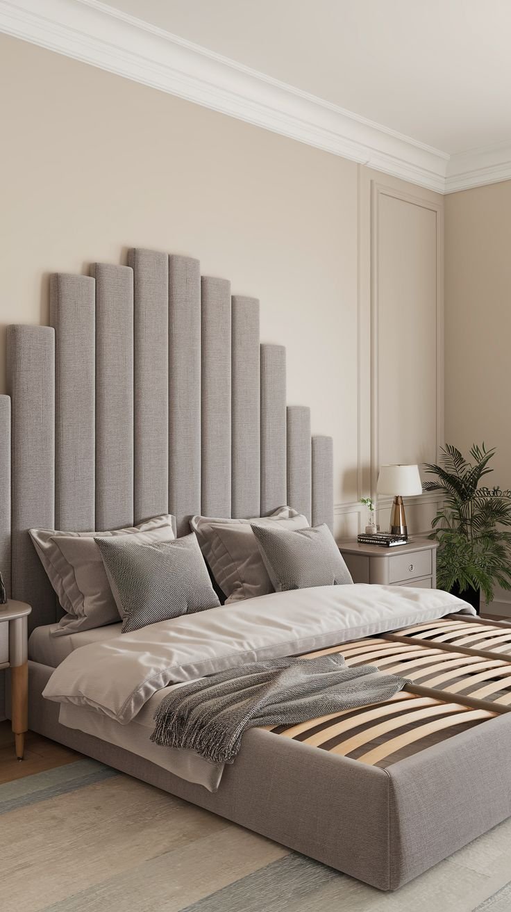 39 Elegant Grey Headboard Bedroom Ideas for a Sophisticated Look