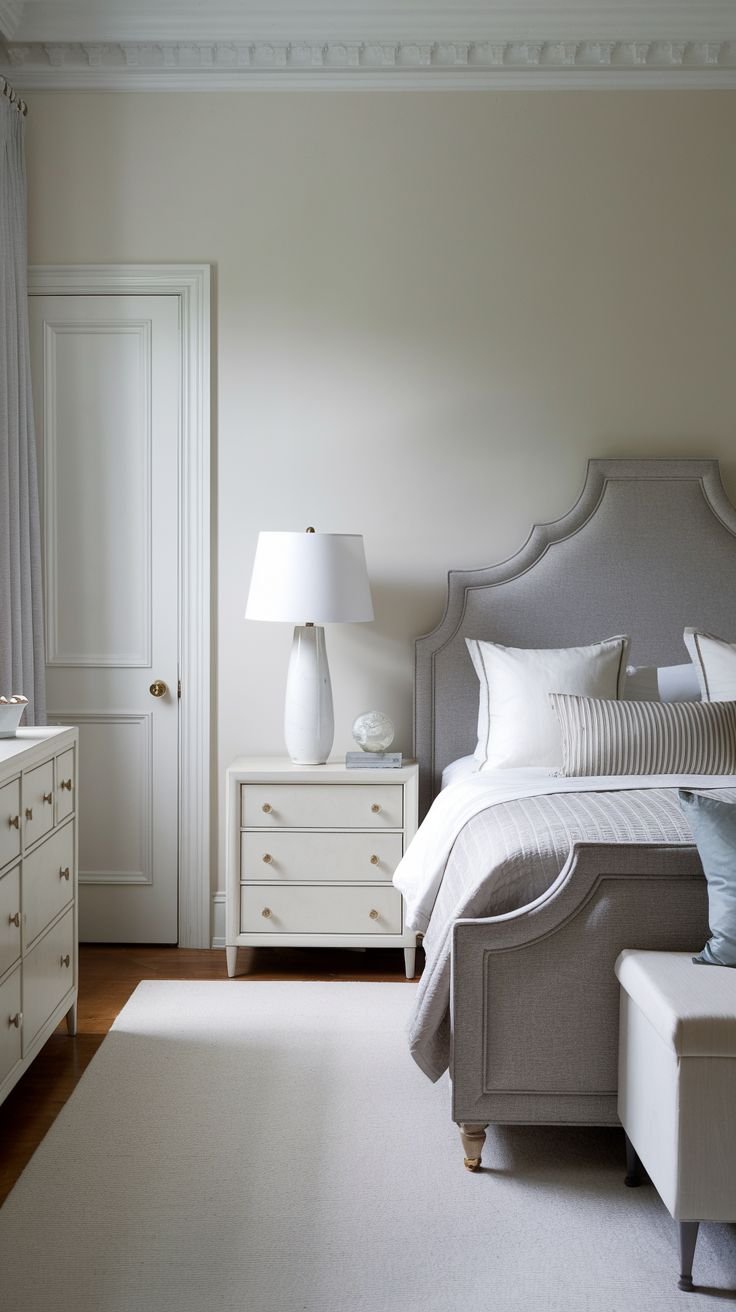 39 Elegant Grey Headboard Bedroom Ideas for a Sophisticated Look
