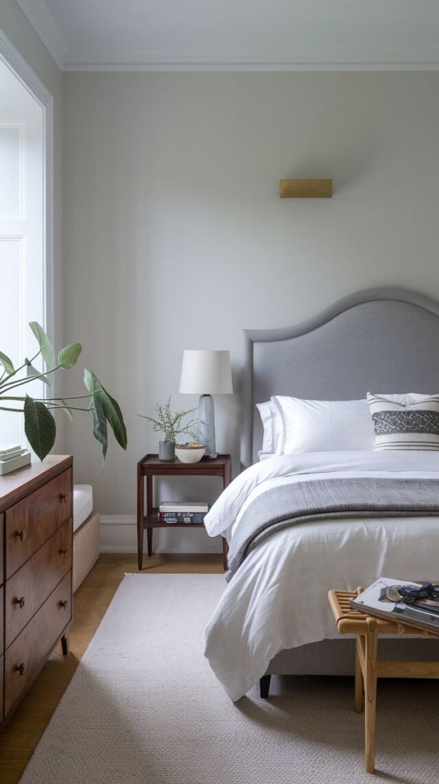 39 Elegant Grey Headboard Bedroom Ideas for a Sophisticated Look