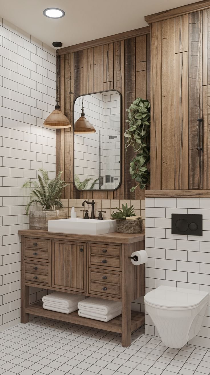 30 Inspiring Half Bathroom Ideas for a Beautifully Designed Home