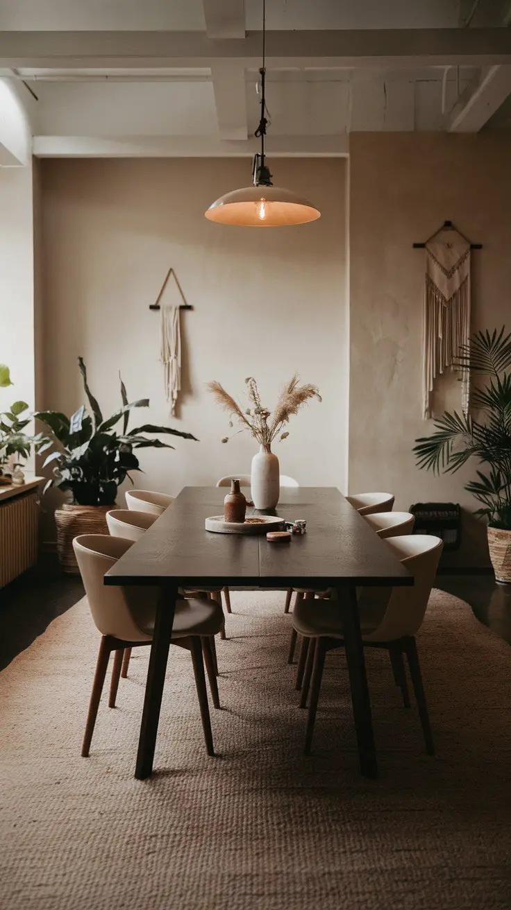 35 Minimalist Japandi Dining Room Ideas to Create a Peaceful Home