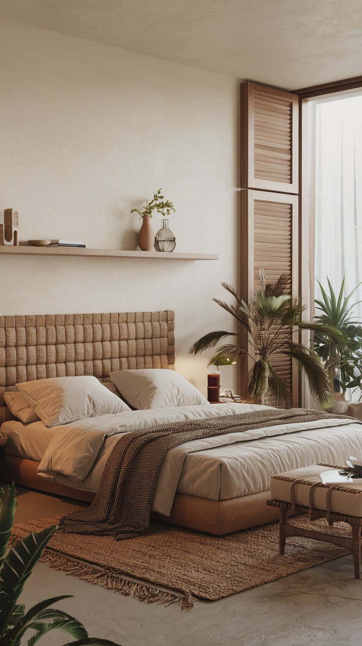 38 Organic Modern Bedroom Ideas for a Relaxing Space