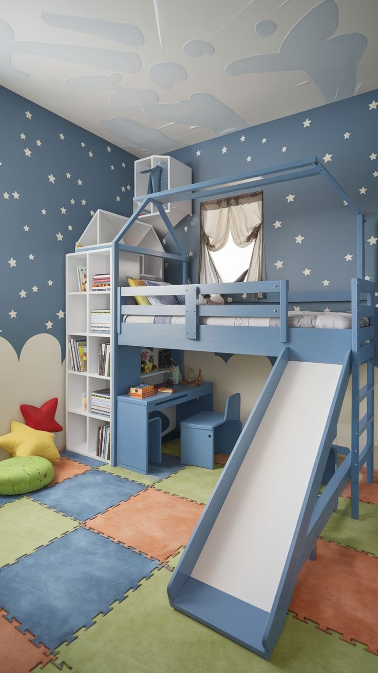 36 Playful and Fun Kids Bedroom Furniture Design Ideas for an Energetic ...