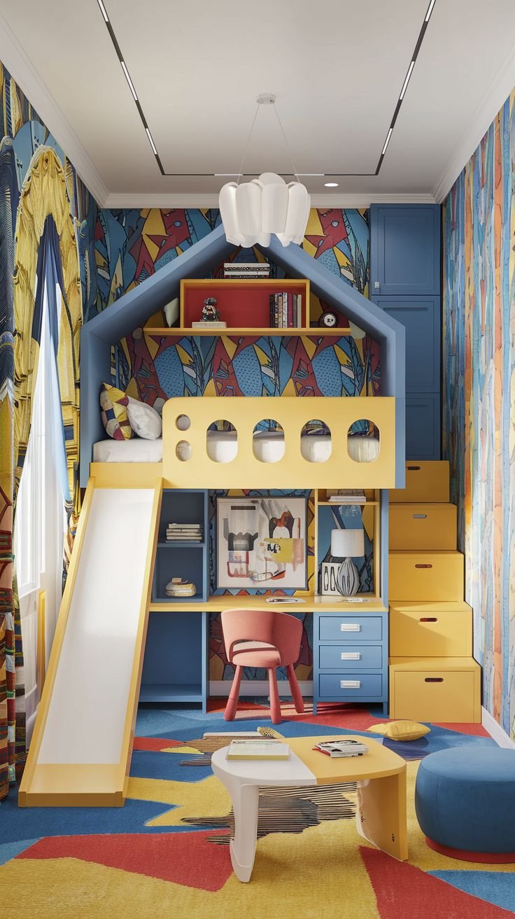36 Playful and Fun Kids Bedroom Furniture Design Ideas for an Energetic ...