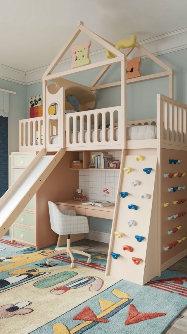 36 Playful and Fun Kids Bedroom Furniture Design Ideas for an Energetic ...