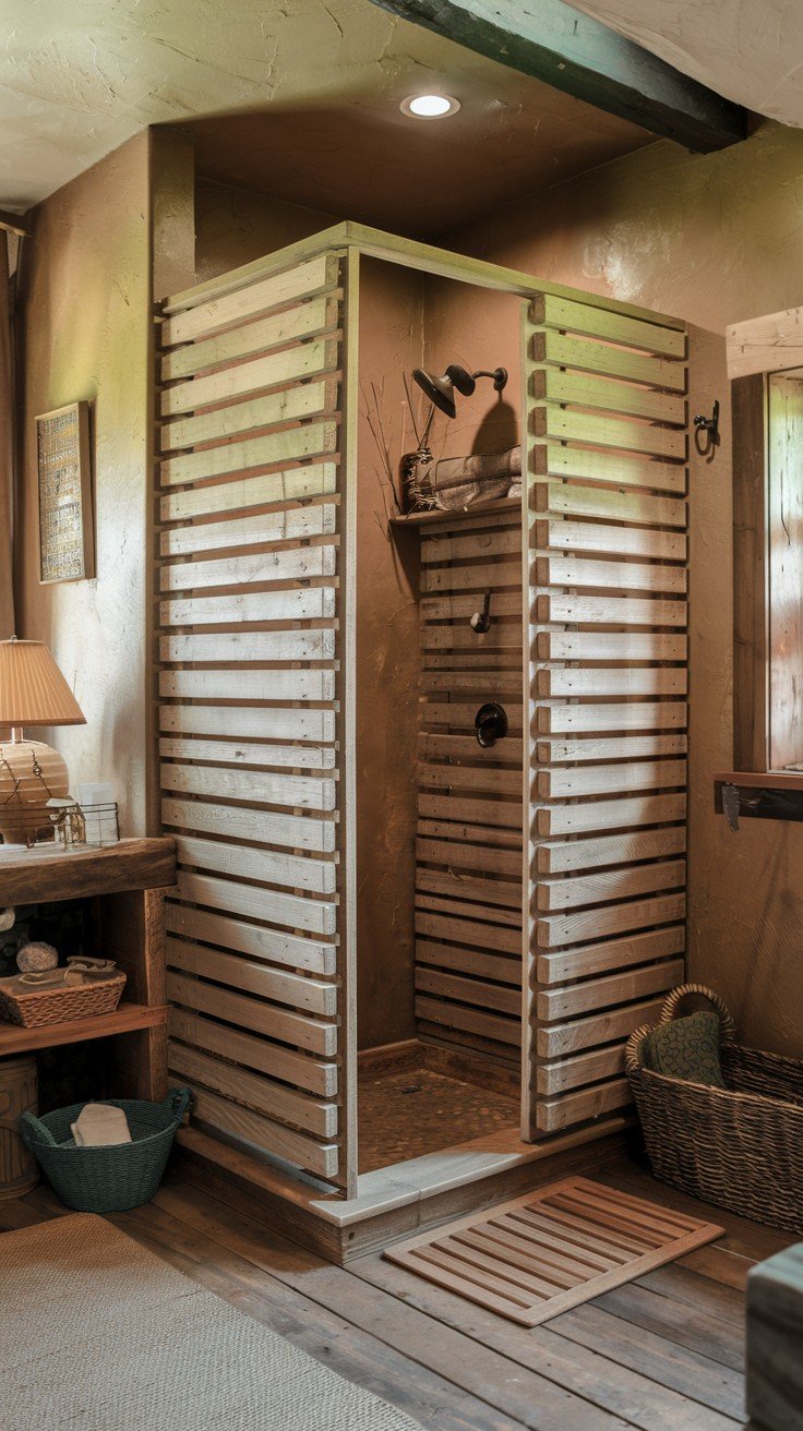 31 Rustic Bathroom Shower Designs with Elegance