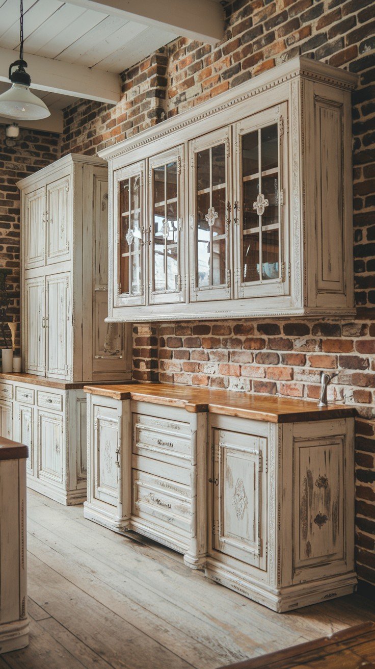 28 Stylish Rustic Kitchen Cabinet Designs