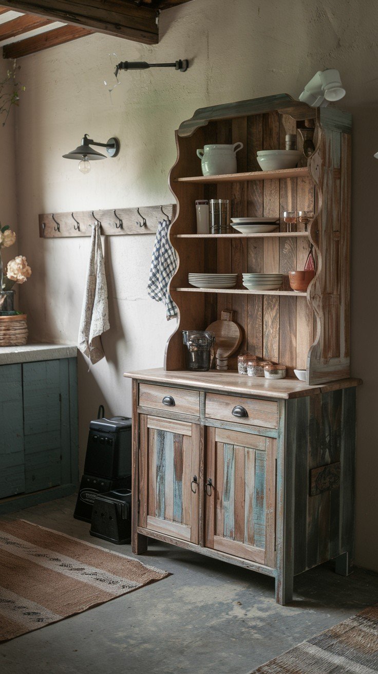 28 Stylish Rustic Kitchen Cabinet Designs