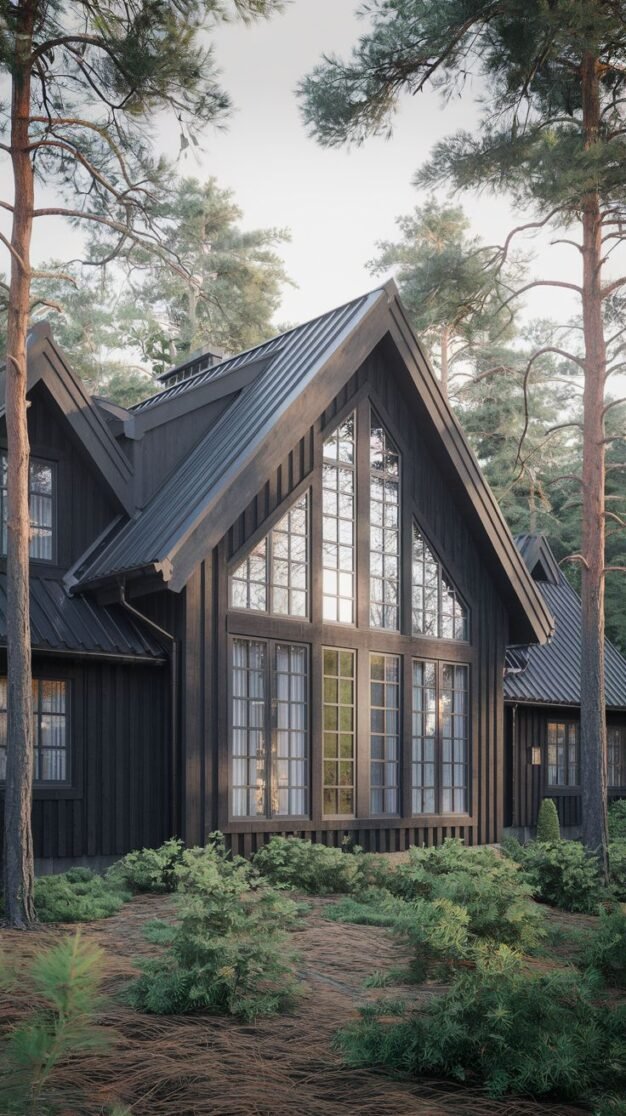 View of 26 Scandinavian Cottage Ideas for Your Dream Home
