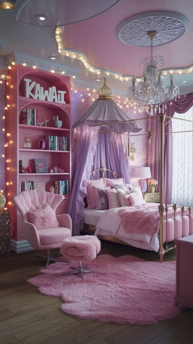 25 Sweet Kawaii Bedroom Ideas for a Relaxing Ambiance