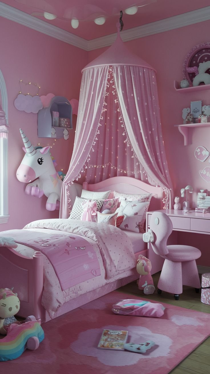 25 Sweet Kawaii Bedroom Ideas for a Relaxing Ambiance