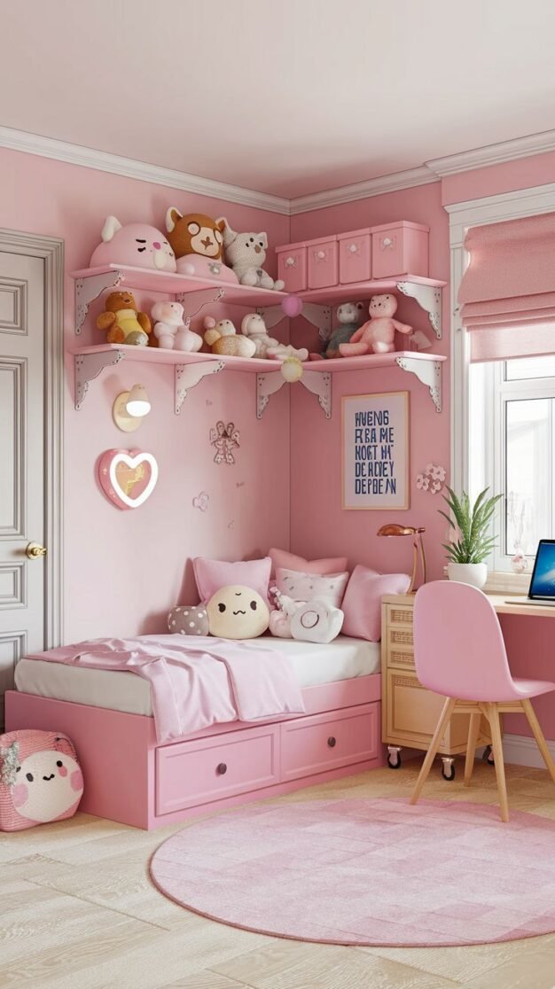25 Sweet Kawaii Bedroom Ideas for a Relaxing Ambiance