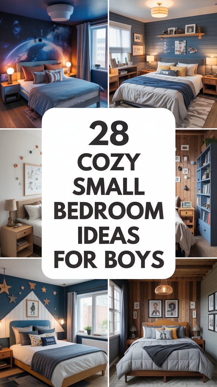 28 Cozy Small Bedroom Ideas For Boys